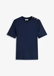 Rippshirt aus softem Viskose-Mix, bonprix