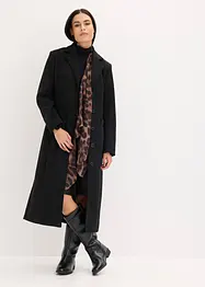 Manteau long aspect laine, bonprix