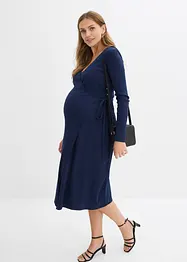 Wickelkleid für die Schwangerschaft und danach aus Bio-Baumwolle, bonprix