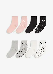 Halbsocken mit Bio-Baumwolle (8er Pack), bonprix