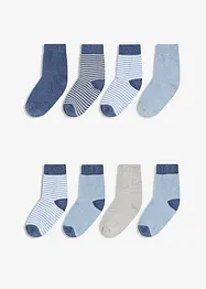 Halbsocken mit Bio-Baumwolle (8er Pack), bonprix