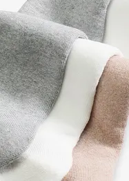 Thermo Kniestrümpfe mit weichem Innenfrottee (3er Pack), bonprix