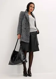 Manteau court aspect laine, bonprix