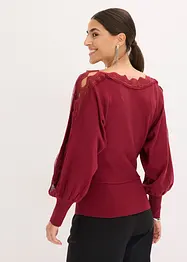 Pull fluide en fine maille de viscose mélangée, bonprix
