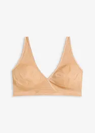 Bralette aus schimmerndem Material, bonprix