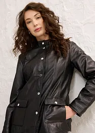 Veste en cuir nappa d’agneau, bonprix