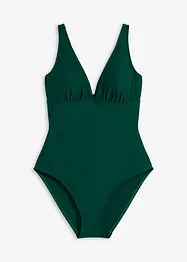 Medium Shape-Badeanzug mit tiefem Ausschnitt, bonprix