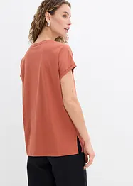 Lockeres Shirt mit Spitze, bonprix