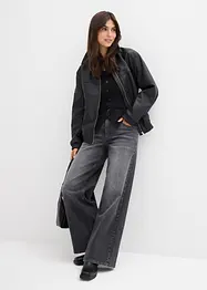 Wide-Leg-Jeans, High Waist, bonprix