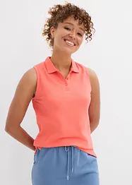 Polo-Top aus reiner Bio-Baumwolle, bonprix