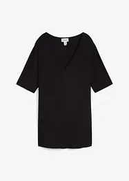 T-shirt long en viscose douce, bonprix