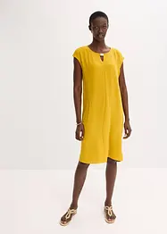 Oversize-Kleid aus strukturiertem Crêpe, bonprix