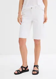 Bermuda mit offener Saumkante, bonprix