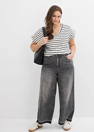 Shirt mit Volantärmeln, bonprix