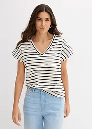 Shirt mit Volantärmeln, bonprix