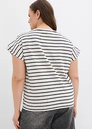 Shirt mit Volantärmeln, bonprix