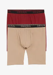 Lange Boxershorts mit Baumwolle (2er Pack), bonprix