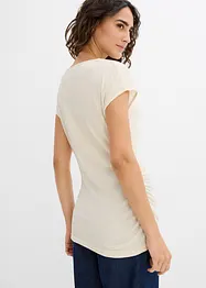 Top à base asymétrique en crêpe léger, bonprix
