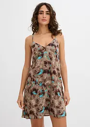 Robe à bretelles en viscose fluide, bonprix