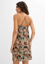 Robe à bretelles en viscose fluide, bonprix