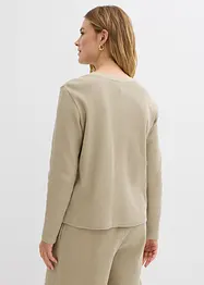 Gilet en jersey 100% coton, bonprix