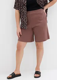 Short en fine maille avec taille élastiquée, bonprix