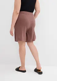 Short en fine maille avec taille élastiquée, bonprix