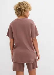 Feinstrickshirt mit Leinen, bonprix