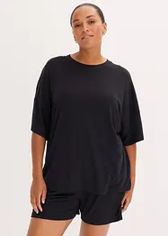 Pyjashort oversize en modal doux, bonprix