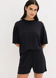 Pyjashort oversize en modal doux, bonprix