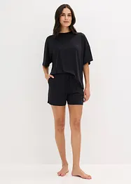 Pyjashort oversize en modal doux, bonprix
