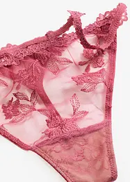 Tanga string à dentelle florale, bonprix