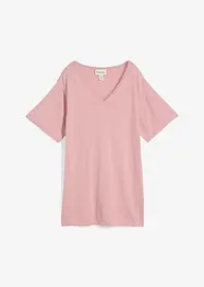 T-shirt en maille fine avec du lin, bonprix