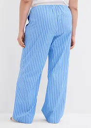 Pantalon palazzo en popeline, bonprix