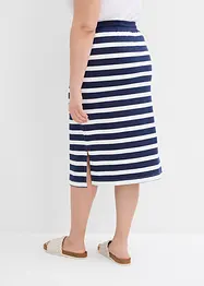 Jupe midi en molleton, bonprix