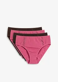 Maxislip (4er Pack) mit Bio-Baumwolle, bonprix