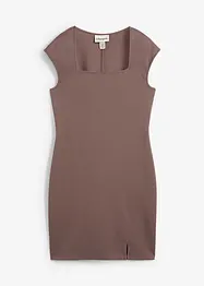 Robe courte fendue, bonprix
