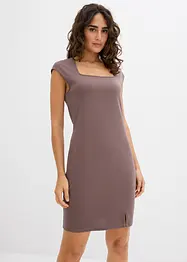Robe courte fendue, bonprix
