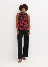 Blouse sans manches imprimée, bonprix