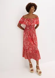 Robe col bardot, bonprix