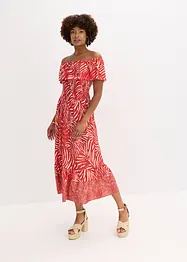 Robe col bardot, bonprix