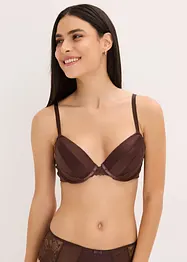 Schalen-BH mit edlem Glanzeffekt, bonprix