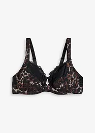 Soutien-gorge à armatures, bretelles rembourrées et dentelle délicate, bonprix