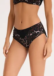 Lot de 2 slips Maxi avec dentelle, bonprix