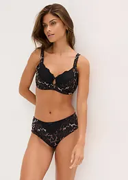 Lot de 2 slips Maxi avec dentelle, bonprix