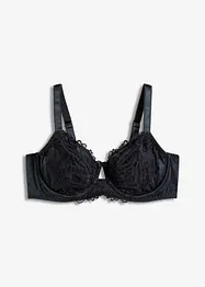 Soutien-gorge en polyamide brillant avec dentelle, bonprix