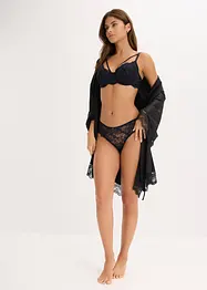 Soutien-gorge à coques avec dentelle à franges, bonprix