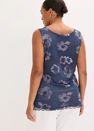 Top en mesh, bonprix