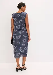 Midikleid aus feinem Mesh, bonprix