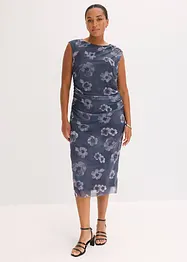 Midikleid aus feinem Mesh, bonprix